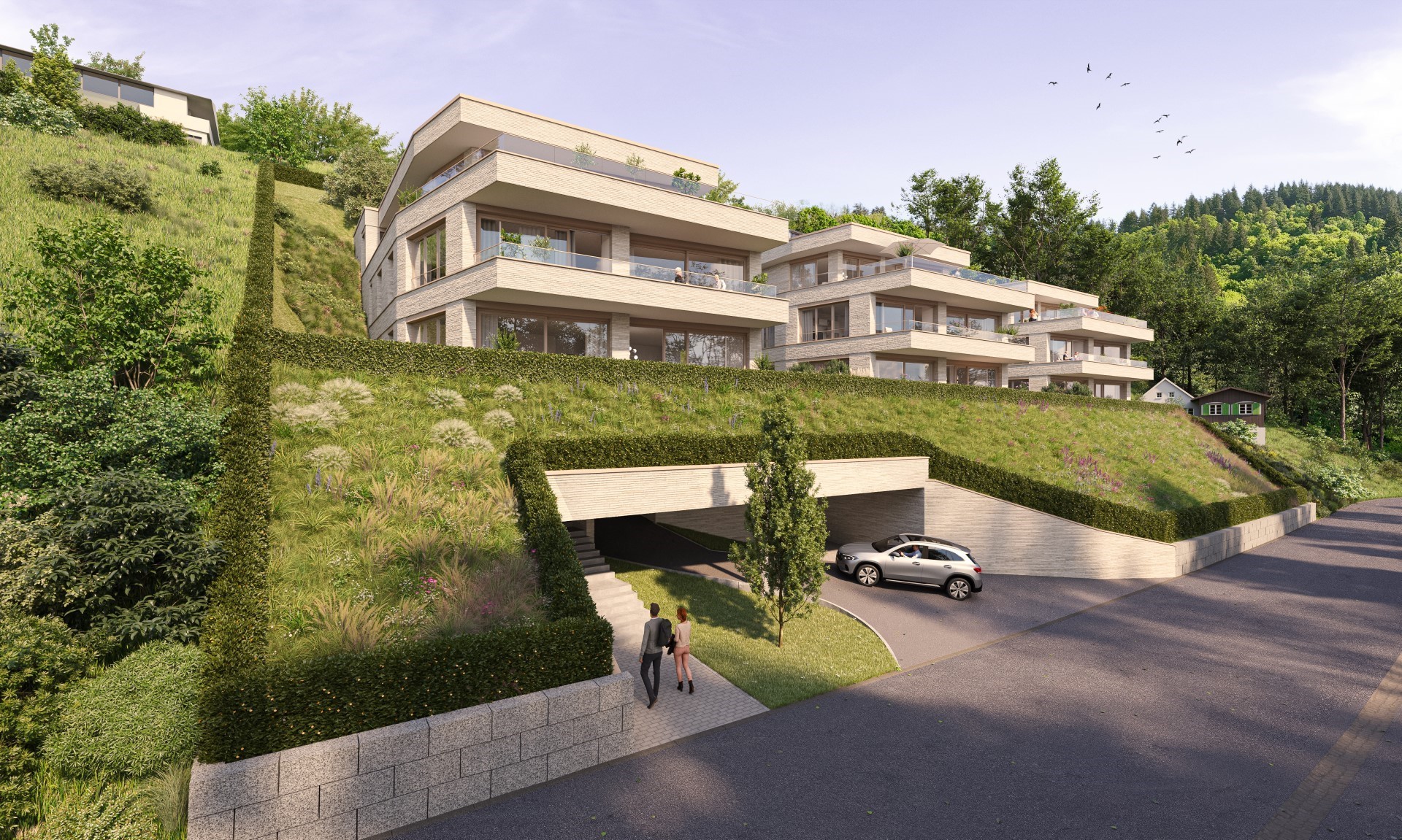 Visualisierung - Garagenansicht